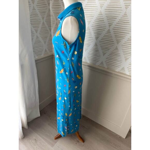 Bechamel Women’s Small Vintage Novelty Print Coastal Grandma Beachcore - Picture 3 of 6